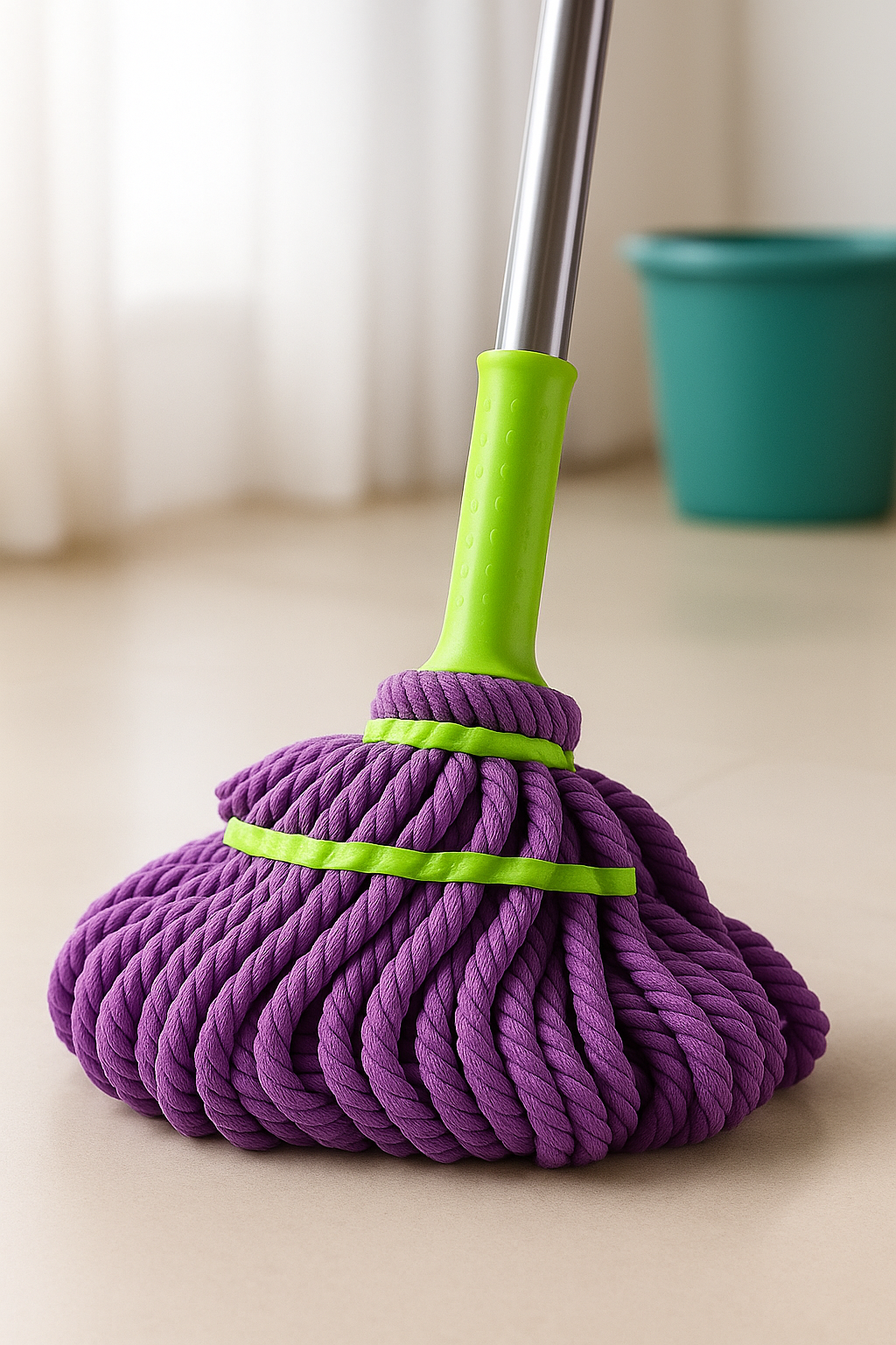 Balai Twist : NETTOYEZ MALIN, PAS DUR !
