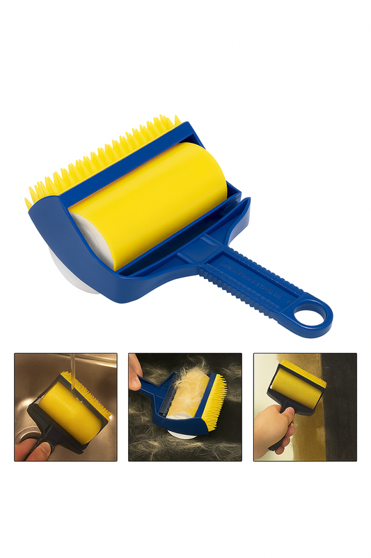 Rouleau Anti-Poils Réutilisable : L’Accessoire Magique pour une Maison Sans Poils