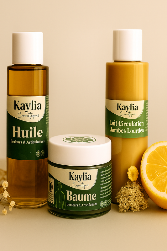 Kaylia Cosmétiques — Soulagez Douleurs et Fatigue Naturellement