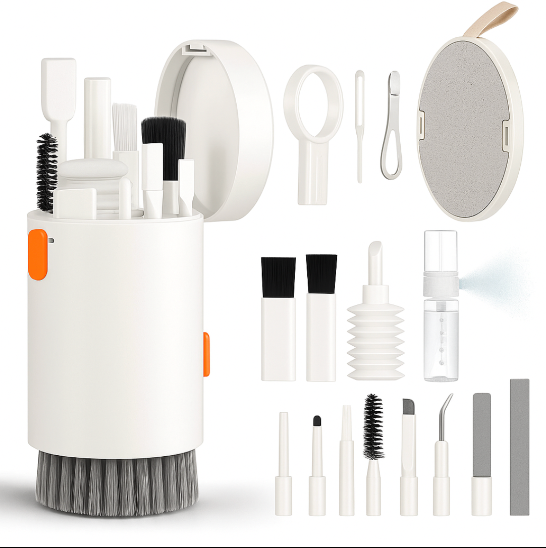 Kit de Nettoyage 20 en 1 – Pour Claviers, Écrans, AirPods & Plus encore ...  !